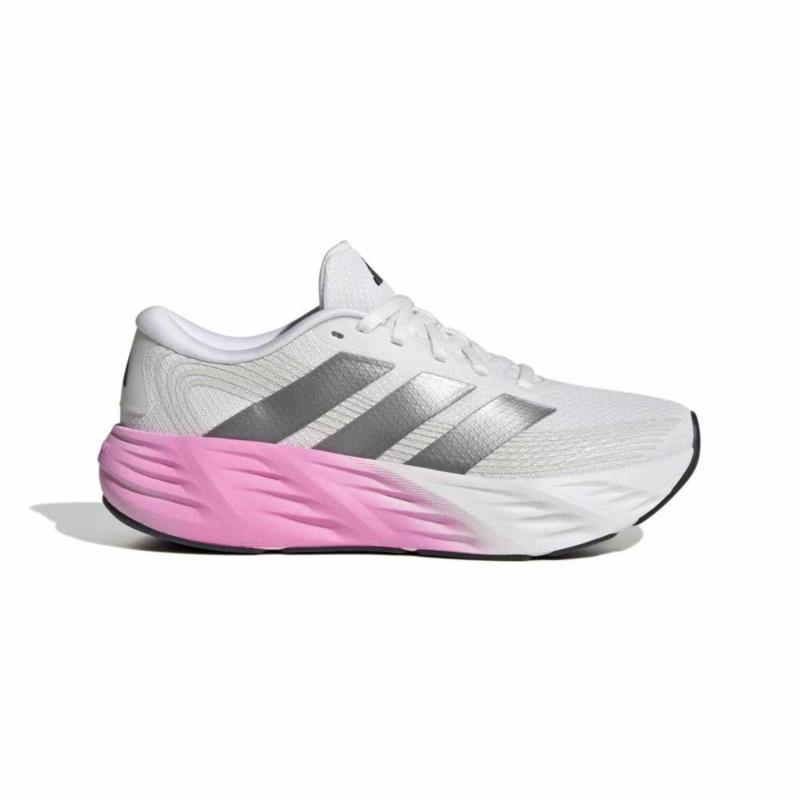 Zapatillas running para mujer ADIDAS GALAXY 8 blanco y rosa LA1237
