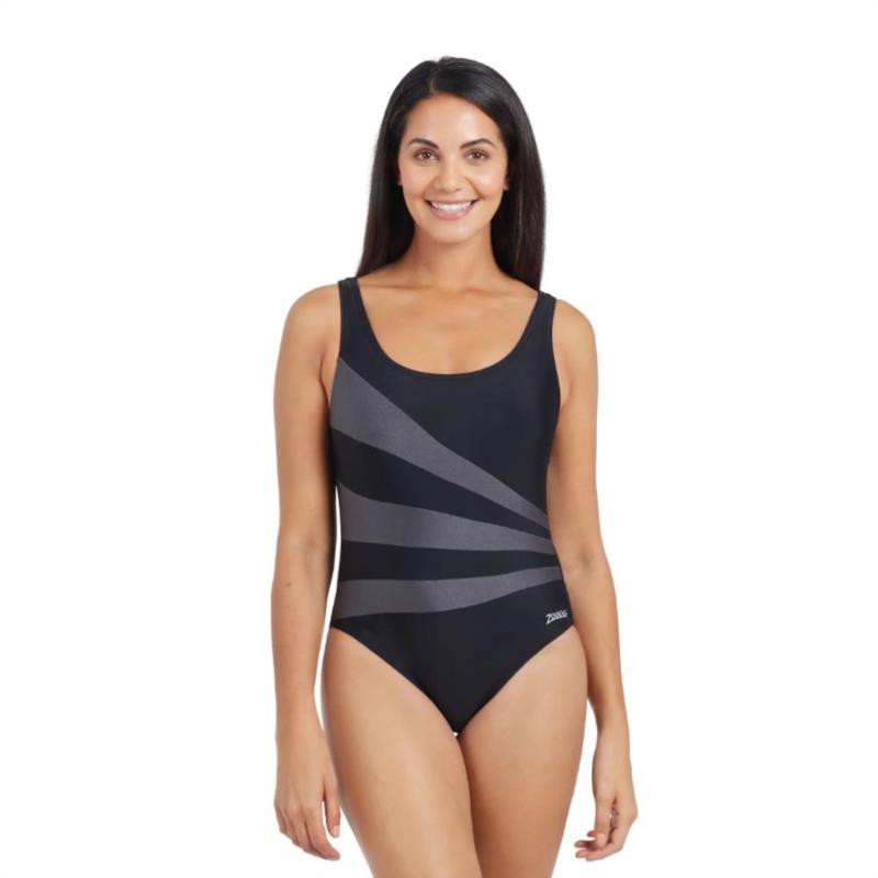 Bañador para mujer ZOGGS SANDON SCOOPBACK negro 462553-BK