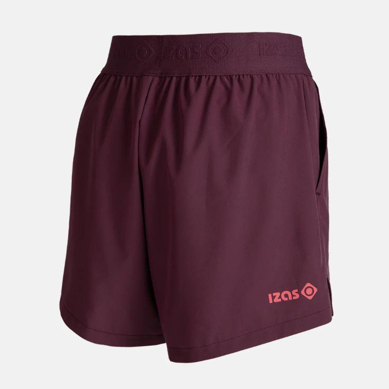 Pantalón corto para mujer IZAS granate