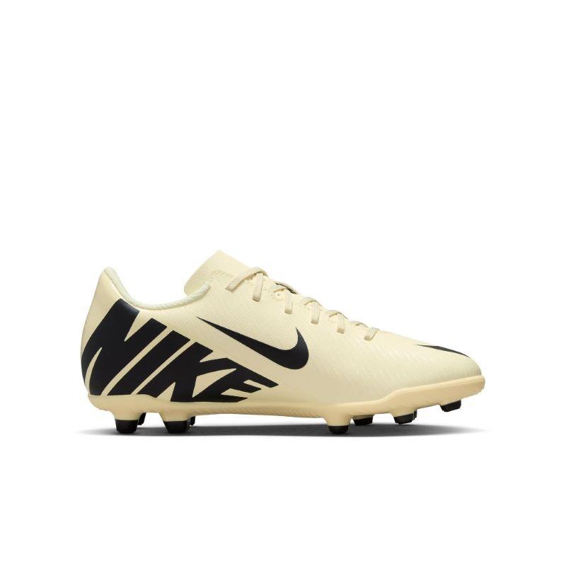 Bota de fútbol multitaco para niño-a NIKE JR MERCURIAL VAPOR 15 CLUB FG/MG amarillo claro