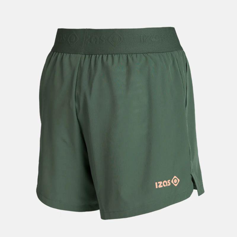 Pantalón corto para mujer IZAS verde kaki