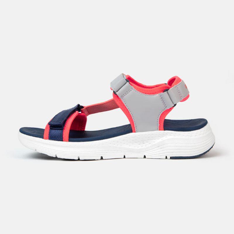 Sandalias para mujer IZAS TRAPANI azul marino y rosa