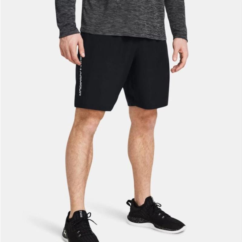 Pantalón corto UNDER ARMOUR WOVEN WORDMARK negro 1383356-001