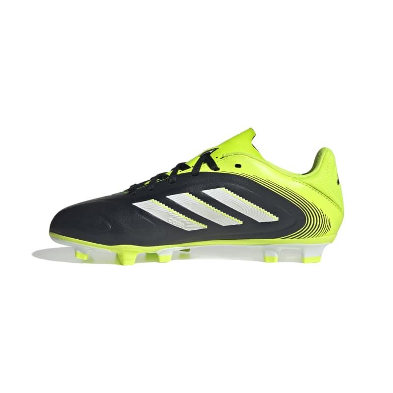 Botas de fútbol multitaco para niño ADIDAS COPA PURE III CLUB FG/MG J negra