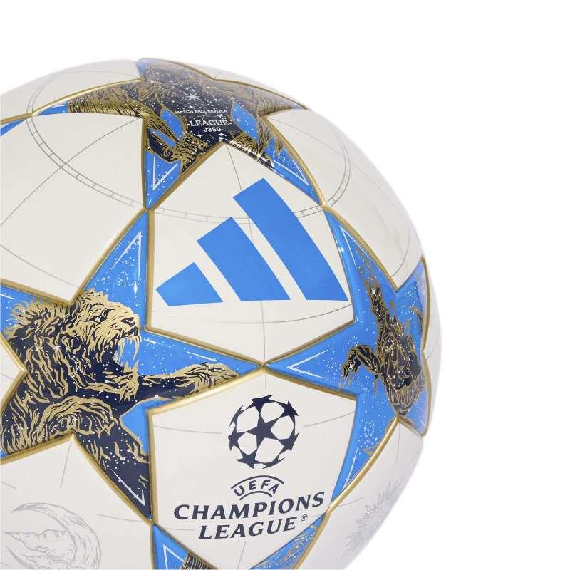 Balón réplica Champions ADIDAS UEFA CHAMPIONS LEAGUE J350 blanco y azul
