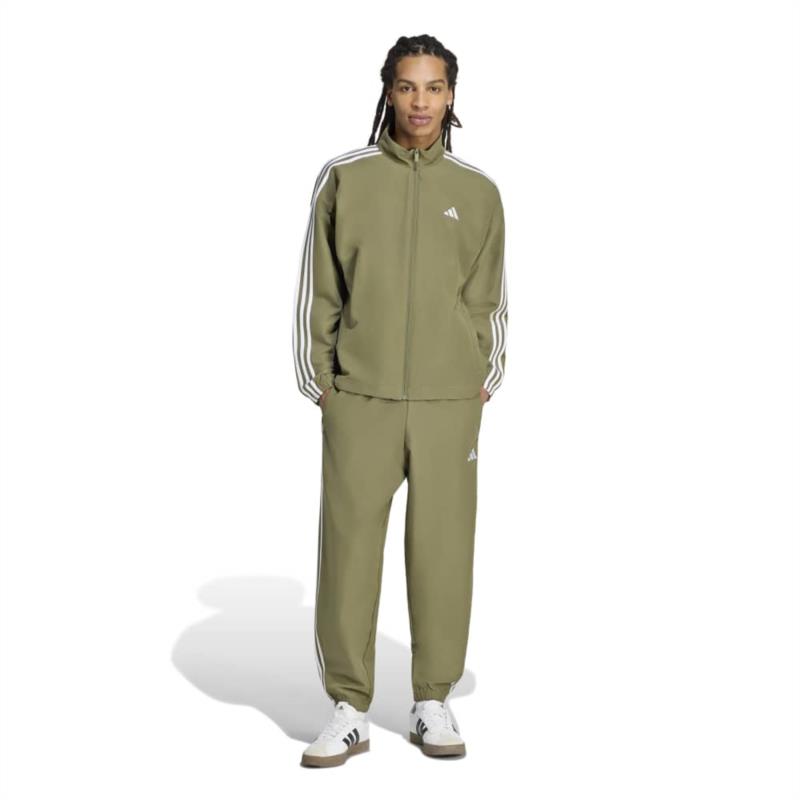 Chándal ADIDAS WOVEN 3S verde oliva KY2300