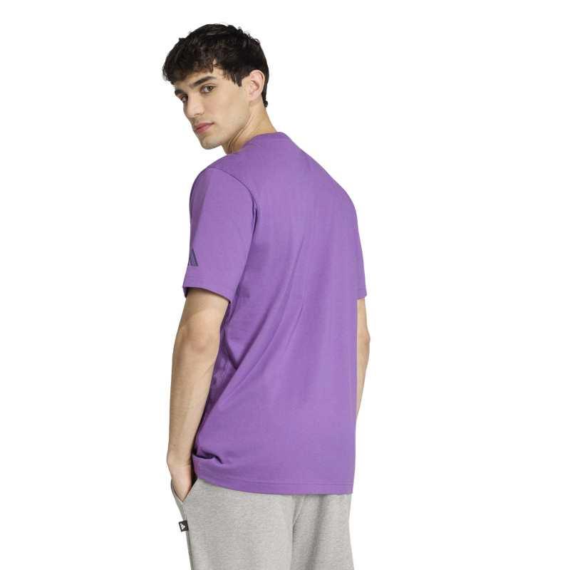 Camiseta manga corta ADIDAS EARTH DAY PADEL morada