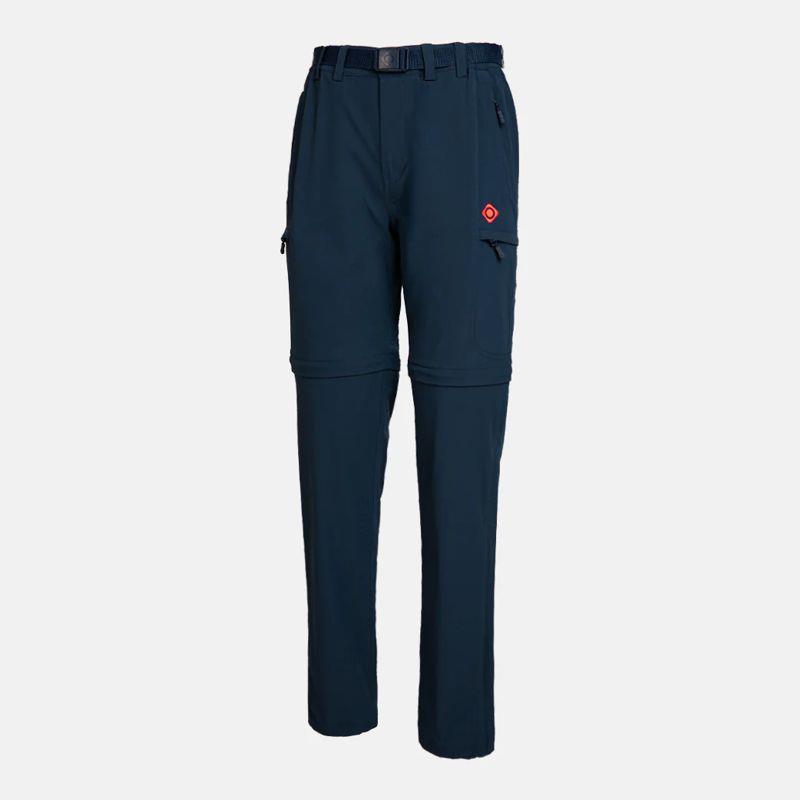Pantalón trekking desmontable para mujer IZAS AREZZO DT azul marino