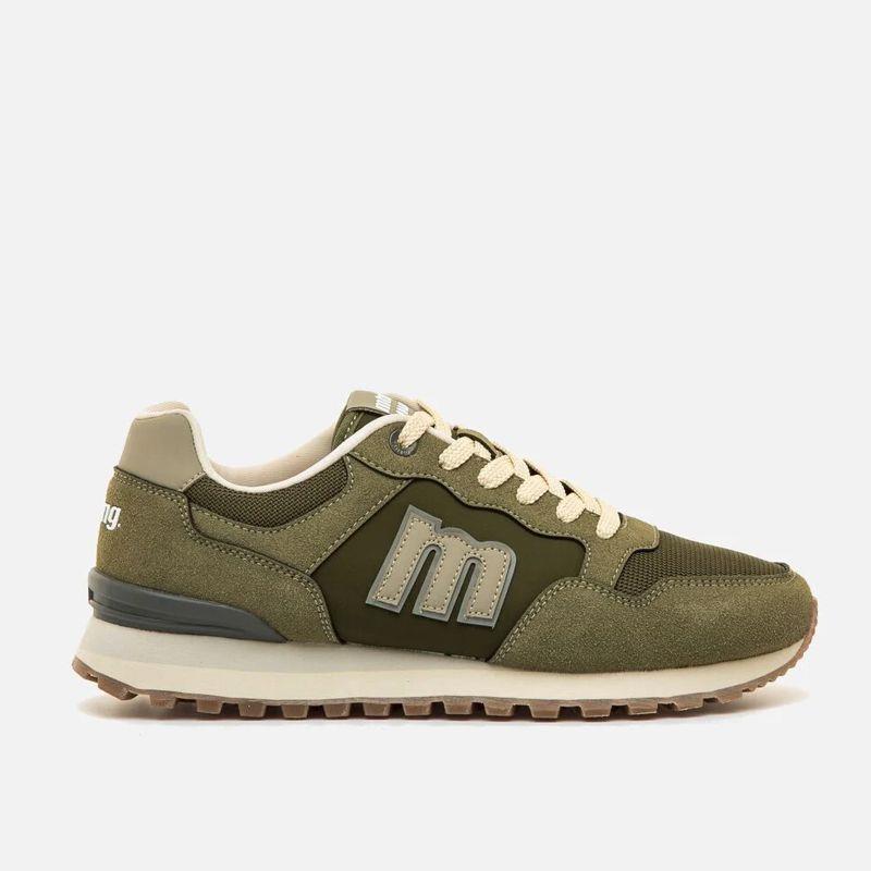 Zapatillas MUSTANG JOGGO TRACK verde kaki 84711-C59241