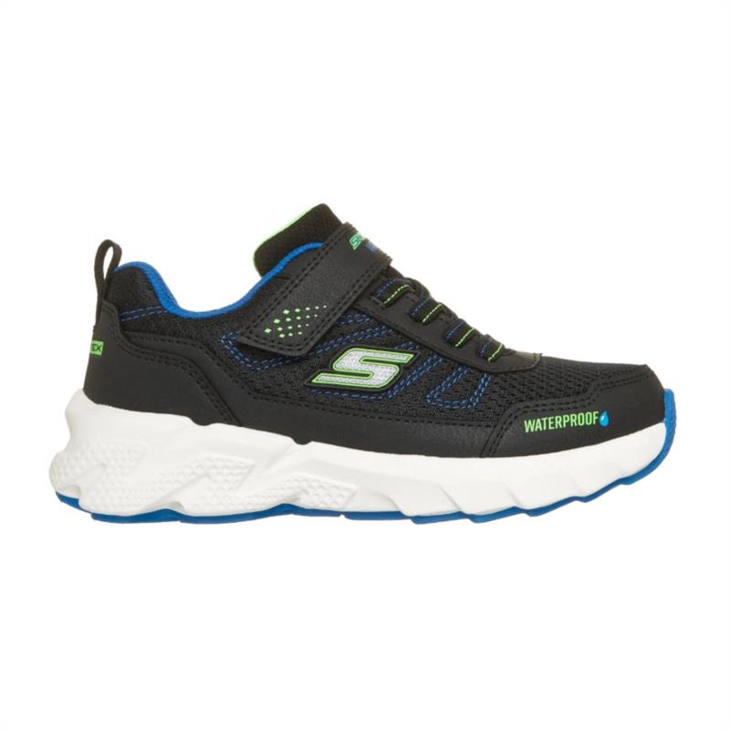 Zapatillas para niño SKECHERS ELITE SPORT TREAD-AQUAVEK negra y azul 406334L/BKBL