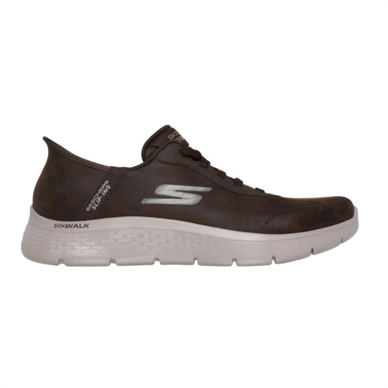 Zapatillas SKECHERS SLIP-INS GO WALK FLEX marrón 216326-BRN