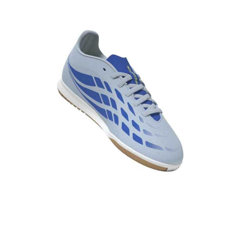 Zapatillas fútbol sala para niño ADIDAS PREDATOR CLUB IN J azul claro