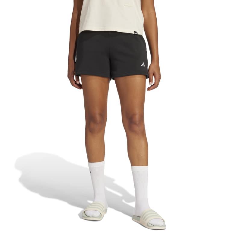 Pantalón corto para mujer ADIDAS ESSENTIALS SMALL LOGO negro JC5925