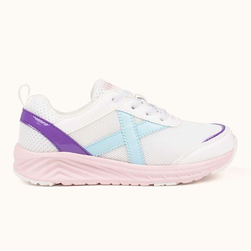 Zapatillas para niña MUNICH FUN KID 09 blanca 1330009