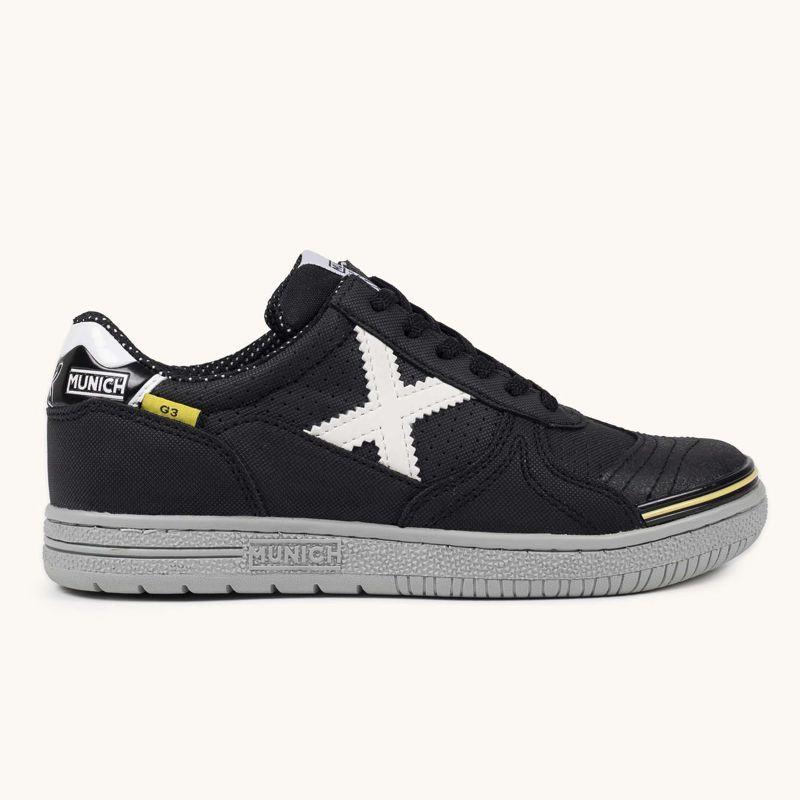 Zapatilla fútbol sala de niño MUNICH G-3 KID negra 1511454
