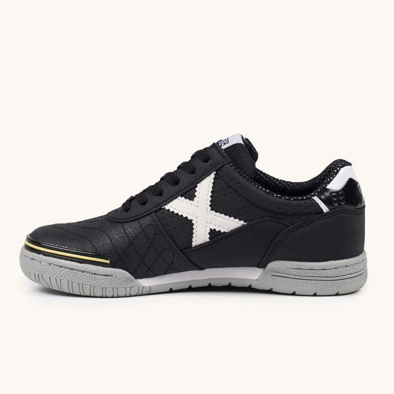 Zapatilla fútbol sala de niño MUNICH G-3 KID negra