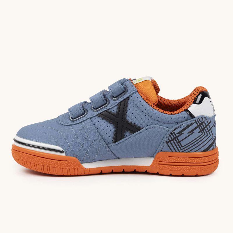 Zapatillas fútbol sala para niño MUNICH G-3 KID VCO azul
