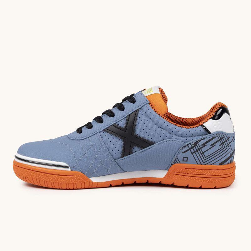 Zapatilla fútbol sala de niño MUNICH G-3 KID azul