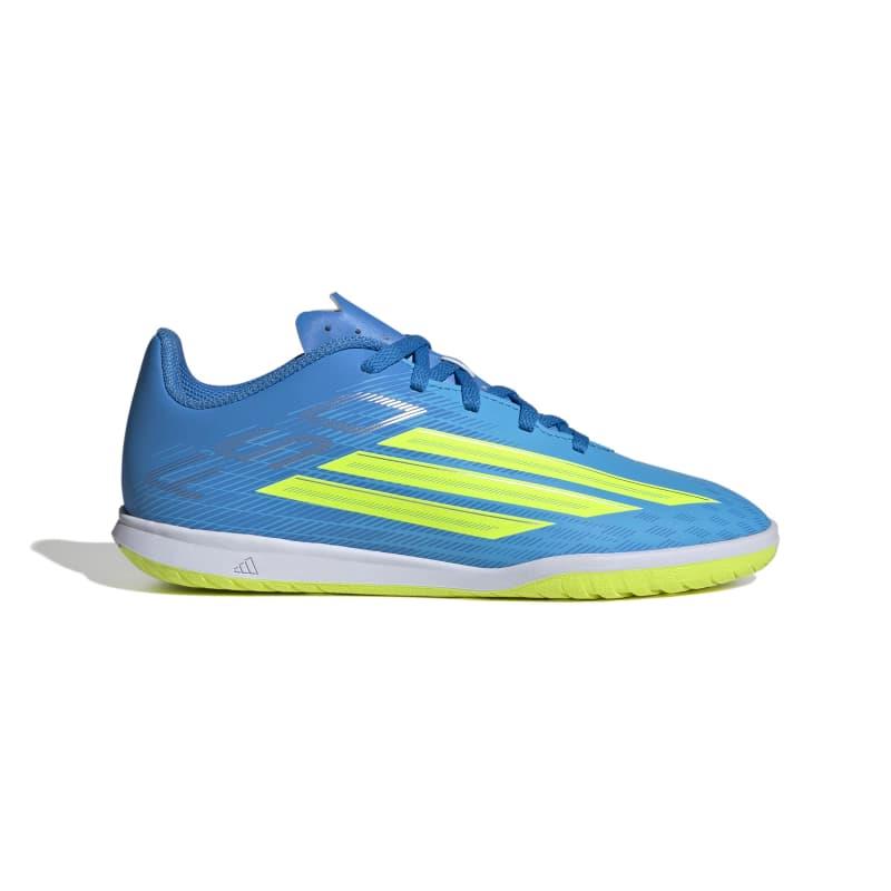 Botas de fútbol sala para niño ADIDAS F50 CLUB IN J azul JS1493