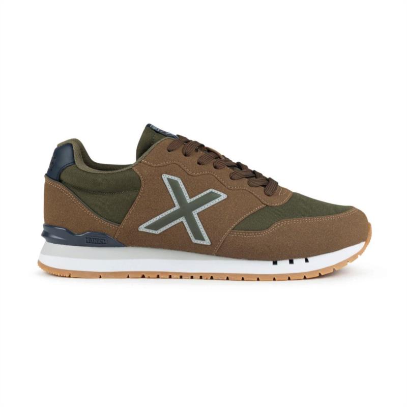 Zapatillas MUNICH DASH 2.0 marrón y verde kaki 4150294